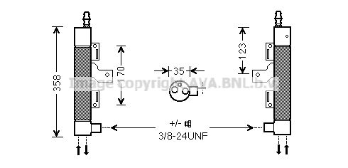 AVA QUALITY COOLING Kuivati,kliimaseade VOD153